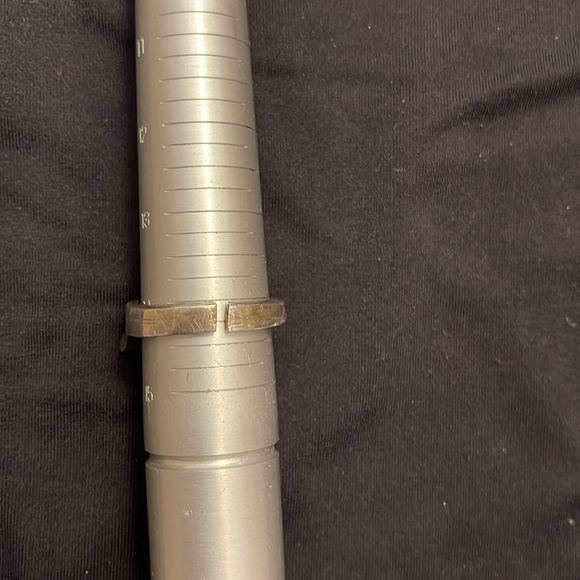 Custom ring silver size 14 had to be cut to be worn on my thumb - Picture 10 of 10